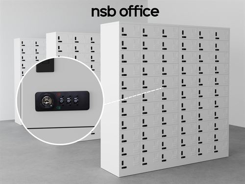 ตู้ล็อกเกอร์ส่วนกลาง (กุญแจล๊อครหัส)