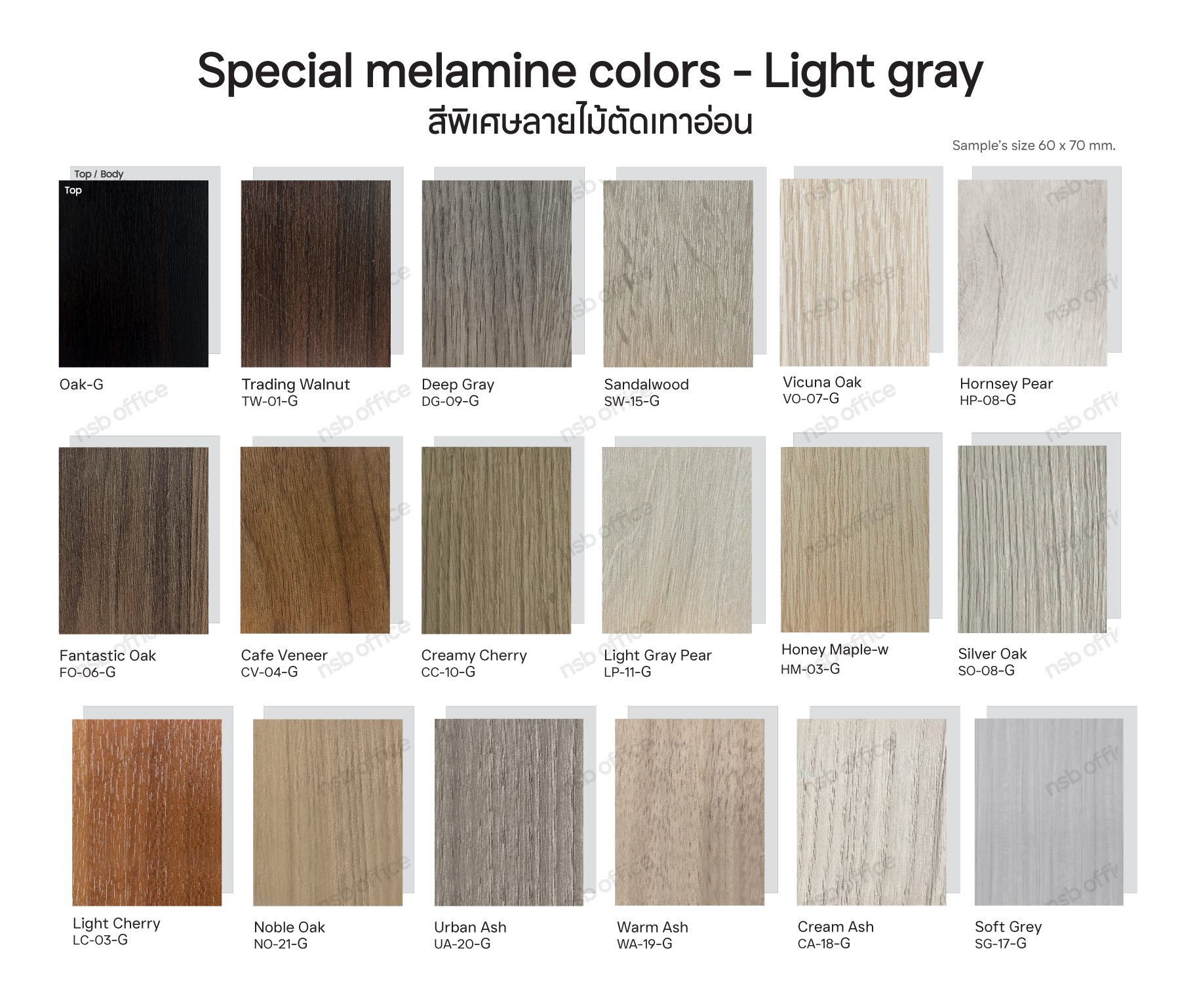 สีลายไม้ ไม้เมลามีนลายไม้พิเศษ 