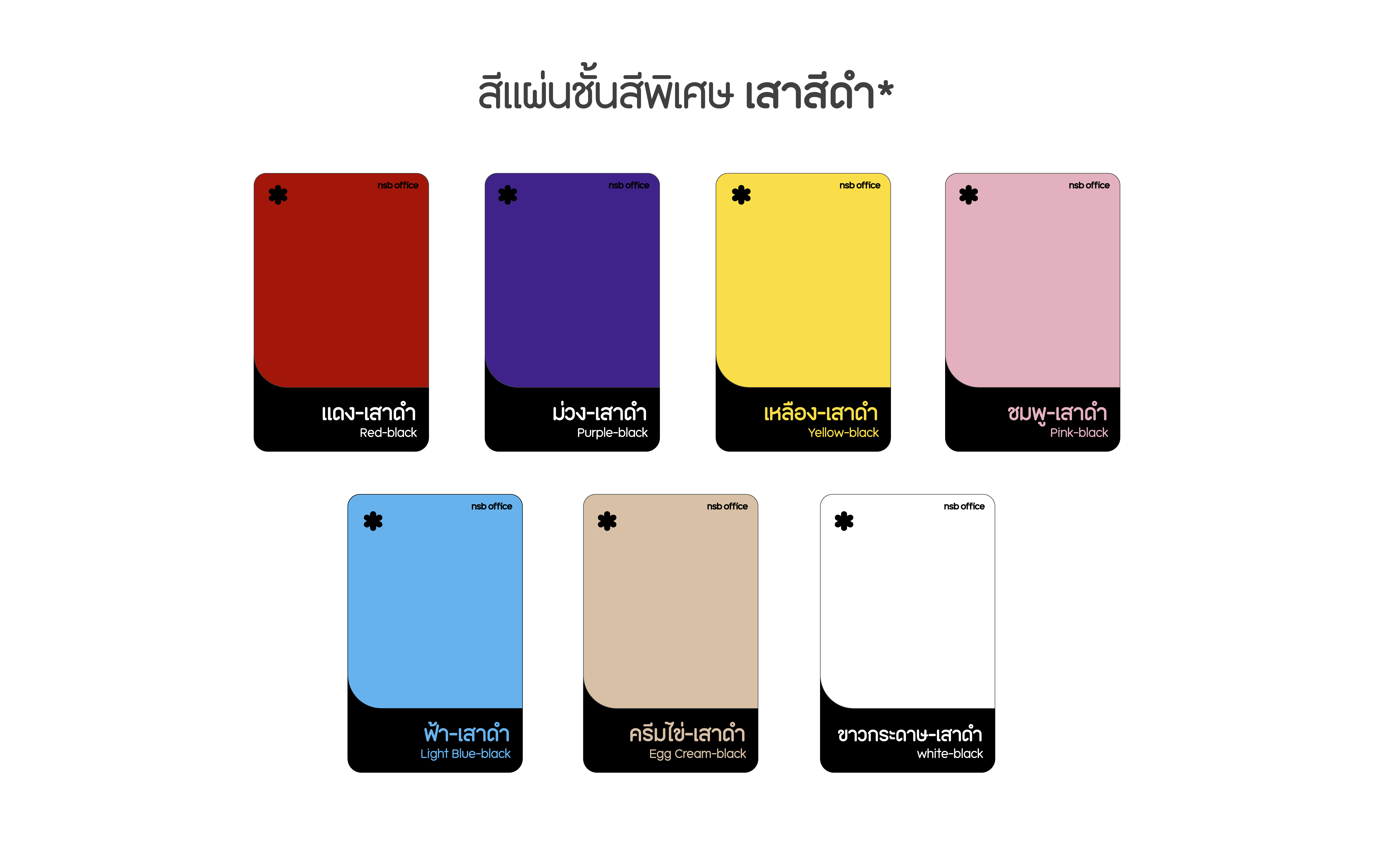 สีเฟอร์นิเจอร์เหล็ก สีแผ่นชั้นสีพิเศษ เสาสีขาว/สีดำ*