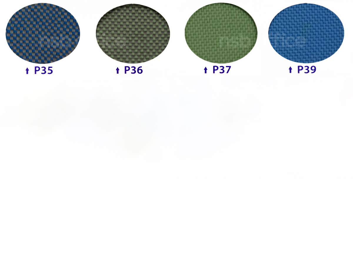 สีหนังเทียมและผ้า ชาร์ตสีผ้า