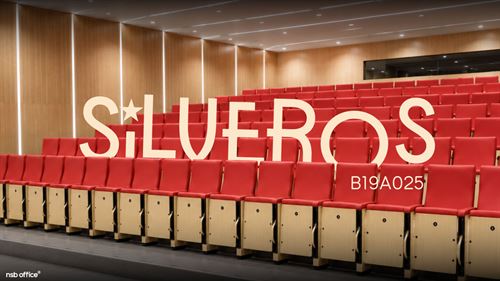 B19A025 เก้าอี้หอประชุม รุ่น Silveros (ซิลเวอรอส)