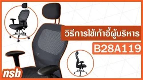 เก้าอี้ผู้บริหารหลังเน็ต รุ่น Mimosa-2 (มิโมซา-2)