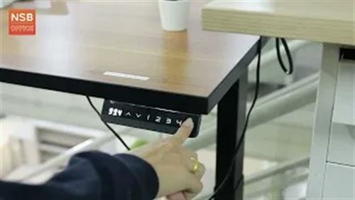 วิธีบันทึกการตั้งค่าระดับความสูงโต๊ะปรับระดับไฟฟ้า